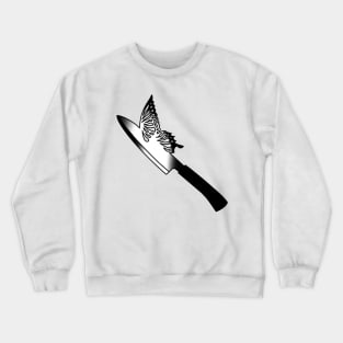 Butterfly Knife Crewneck Sweatshirt